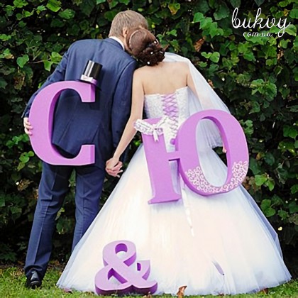 Букви на весілля